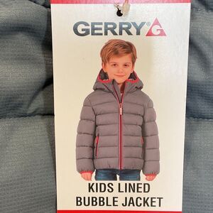 Gerry Weber Kids Lined Gray Bubble Jacket